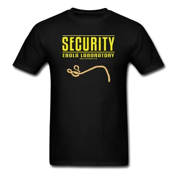 "Security Ebola Laboratory" - Men's T-Shirt