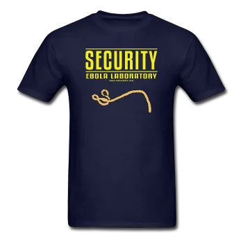 "Security Ebola Laboratory" - Men's T-Shirt