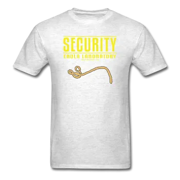 "Security Ebola Laboratory" - Men's T-Shirt