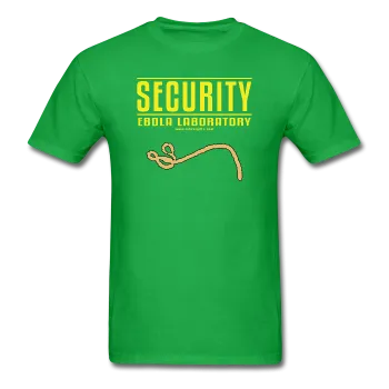 "Security Ebola Laboratory" - Men's T-Shirt