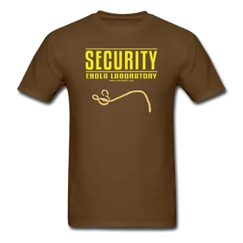 "Security Ebola Laboratory" - Men's T-Shirt