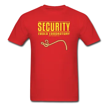 "Security Ebola Laboratory" - Men's T-Shirt