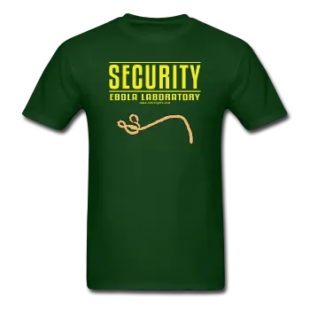 "Security Ebola Laboratory" - Men's T-Shirt