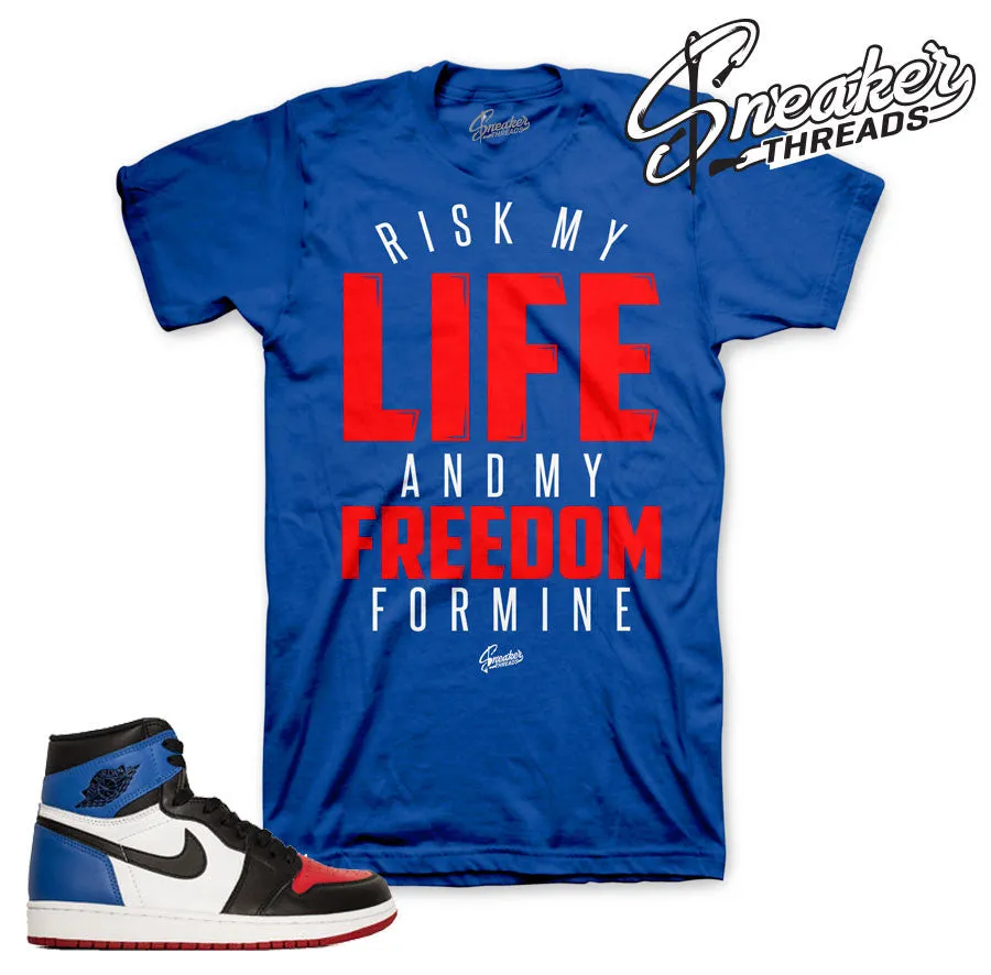 Retro 1 Top Three My Life Shirt