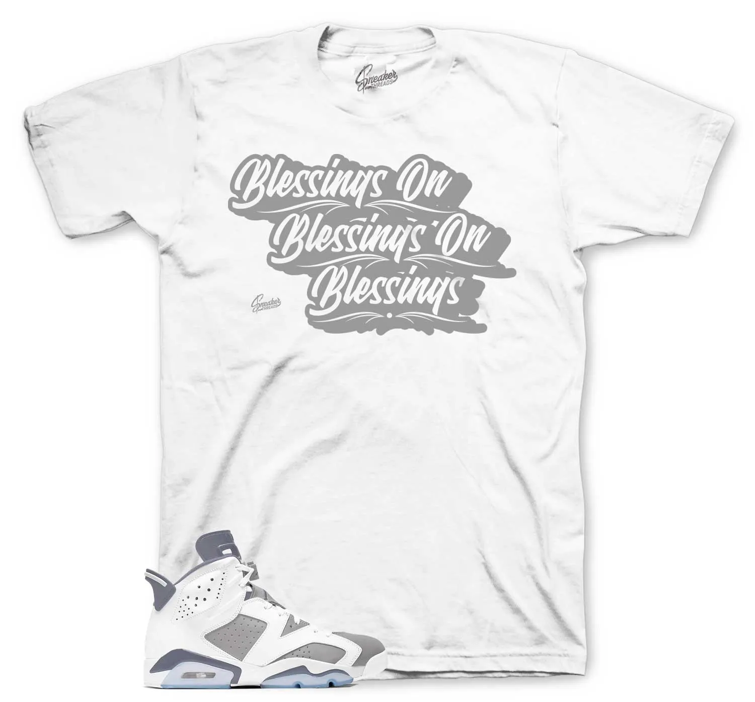 Retro 6 Cool Grey Blessings Shirt