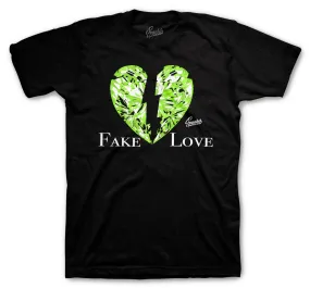 Retro 6 Electric Green Love Shirt