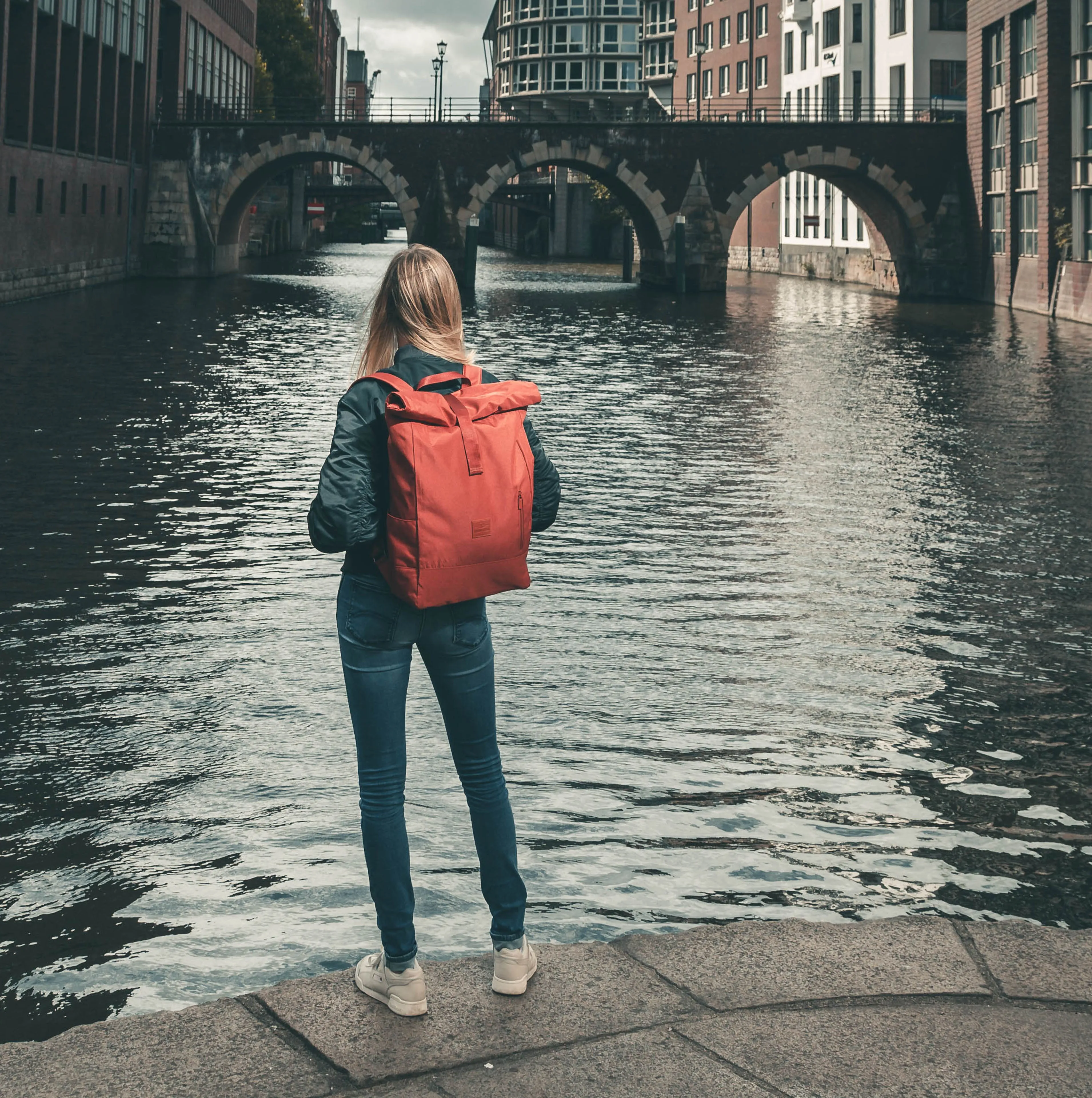 Rolltop Rucksack "Robin Large"