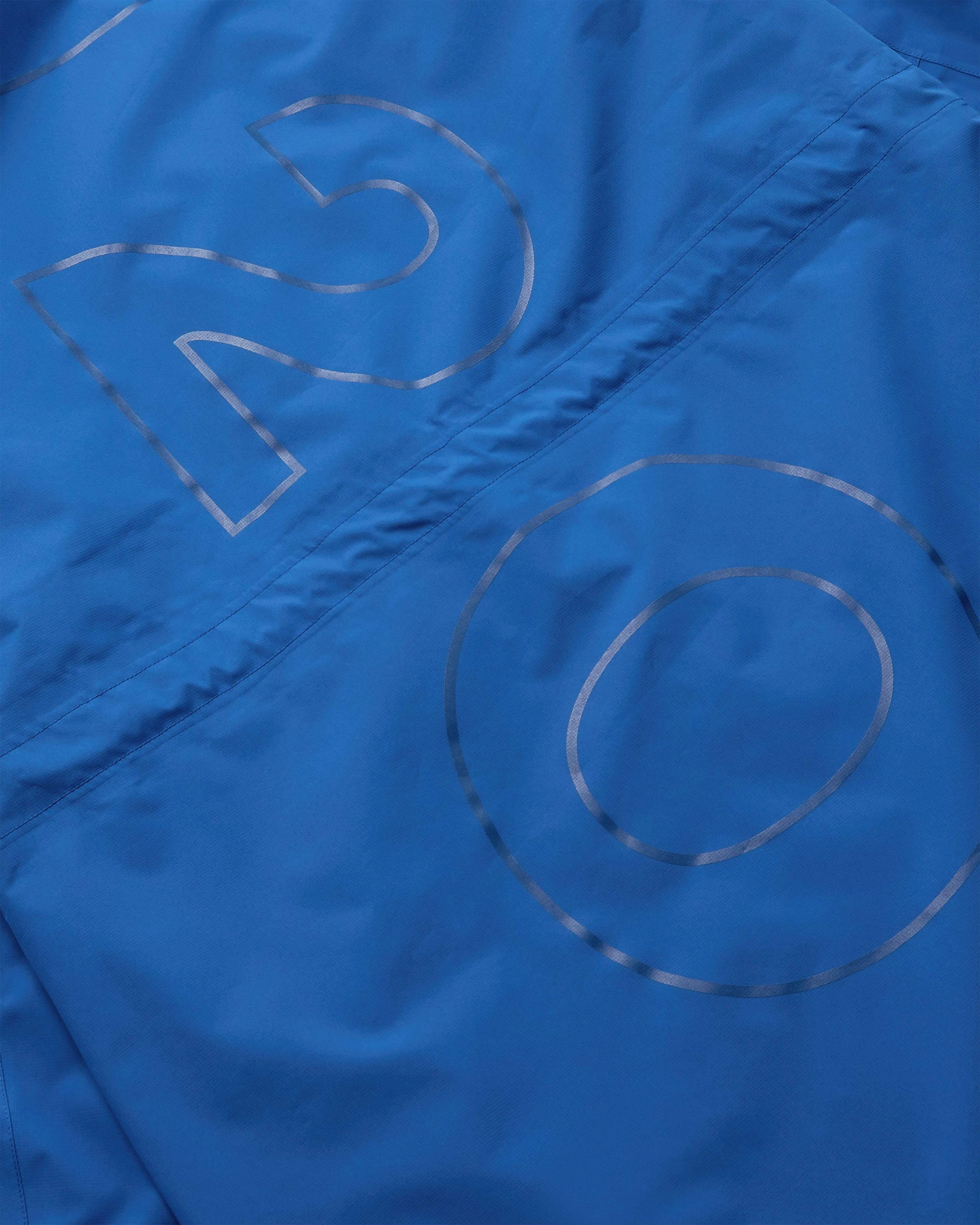 Rømø LW Long Rain Jacket - Blue