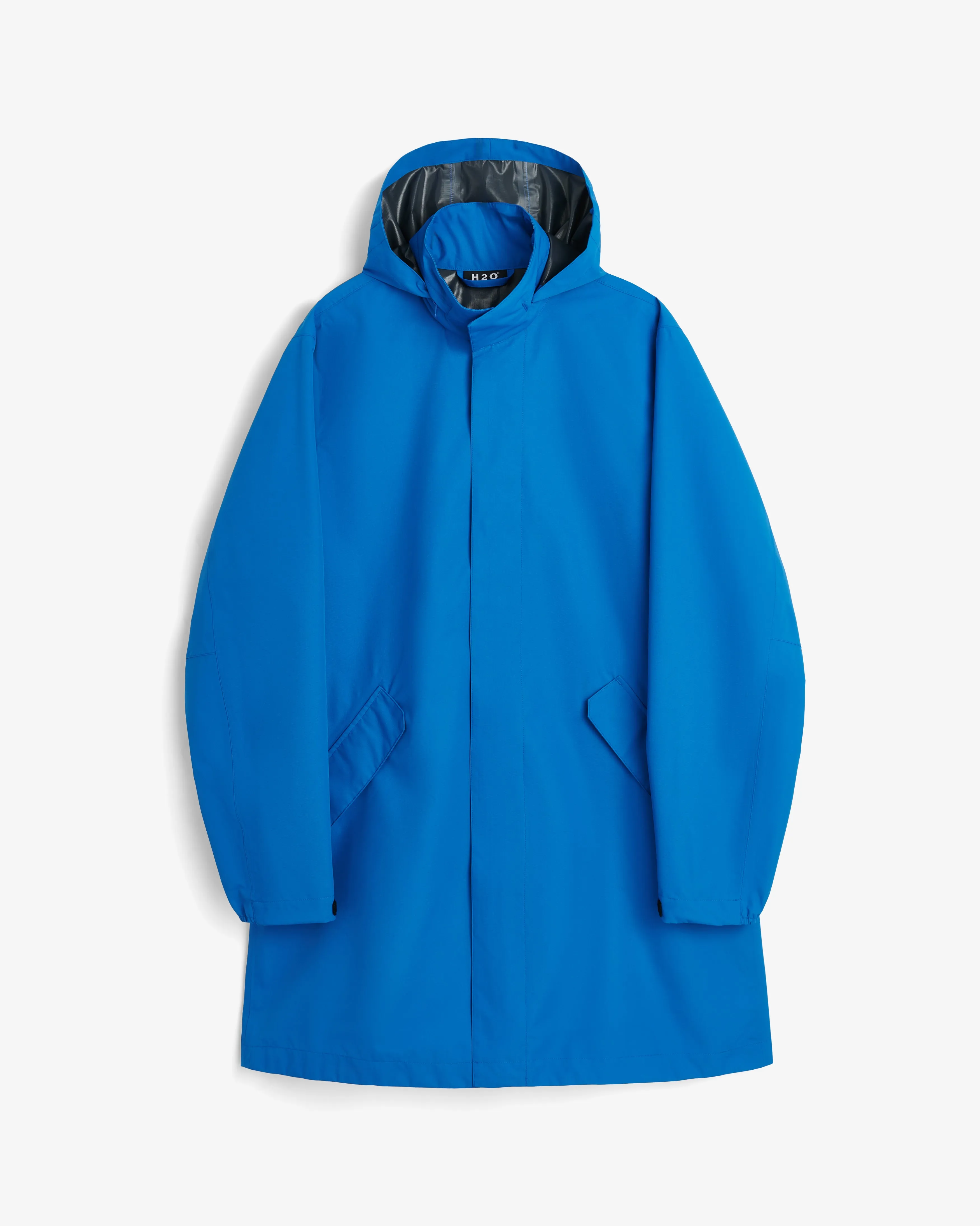 Rømø LW Long Rain Jacket - Blue