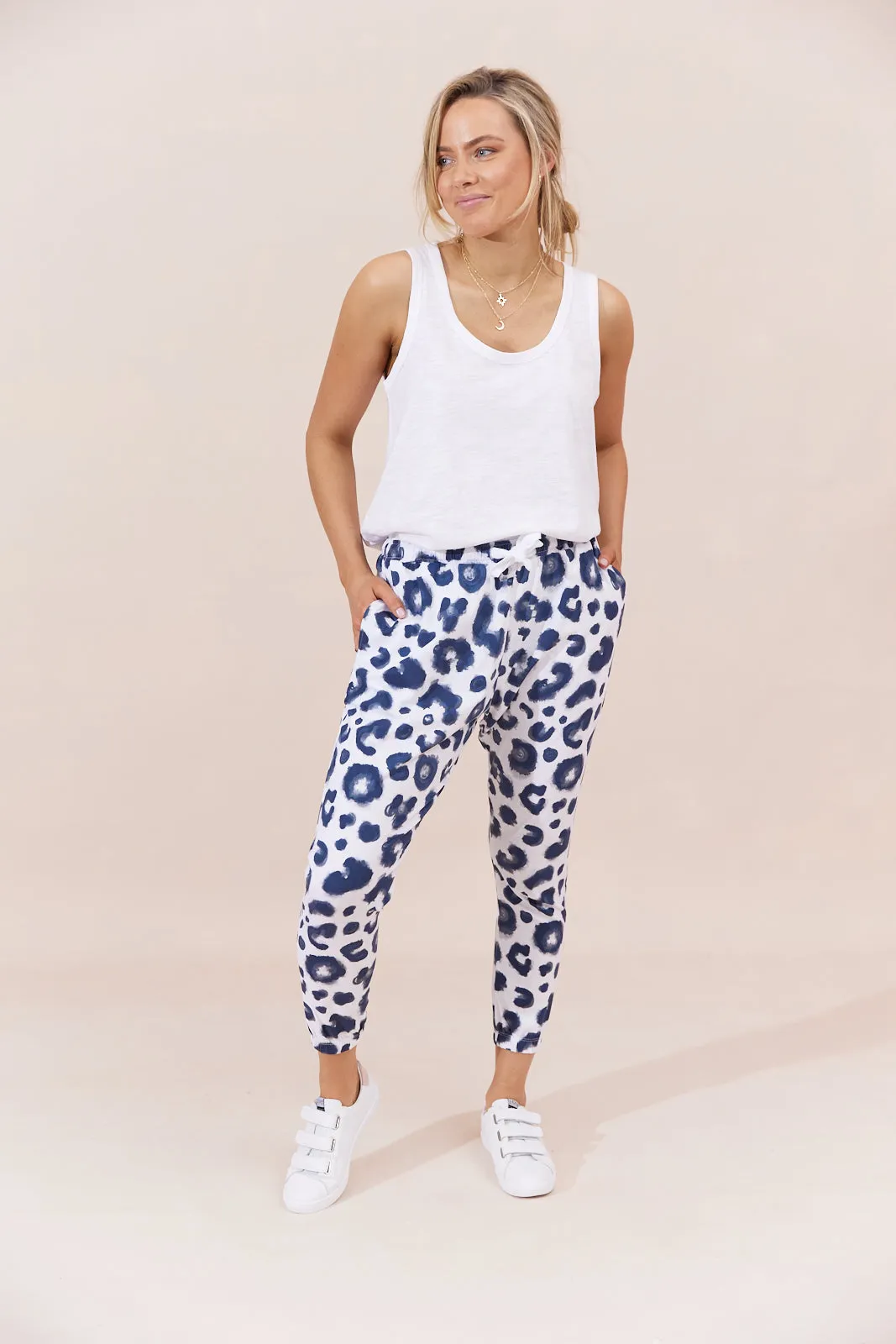 Sadie Pants - Snow Leopard