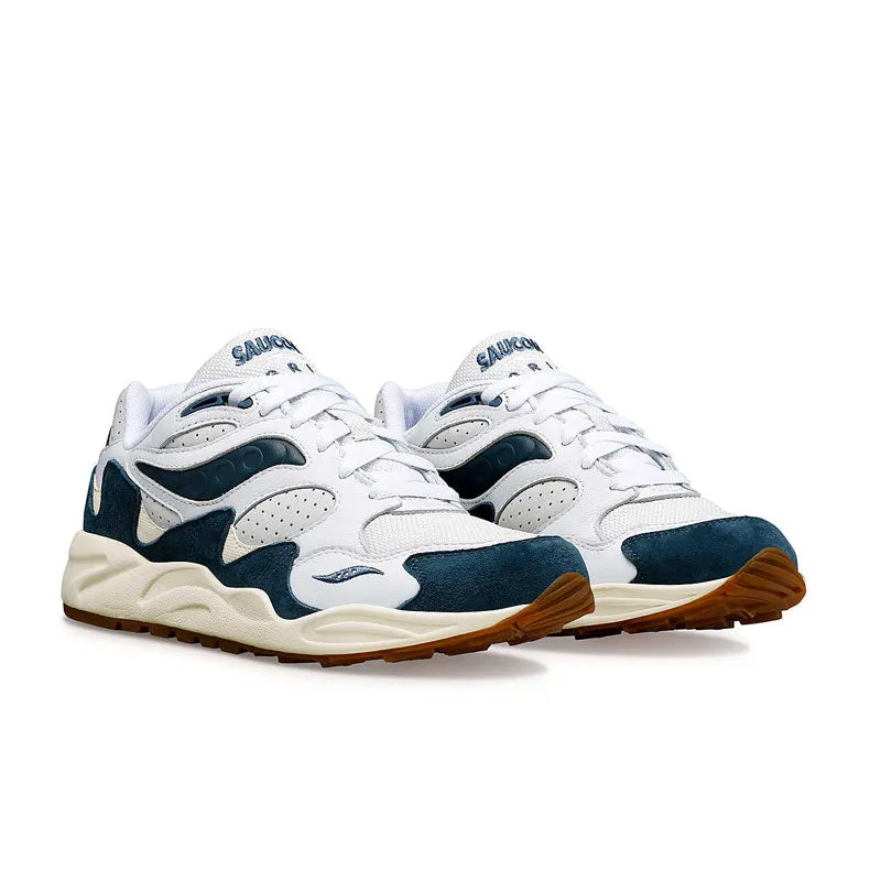 Saucony Grid Shadow 2 Ivy Prep White/Navy S70813-3