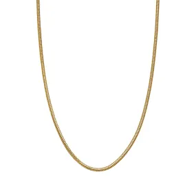 Snake Round Chain Necklace