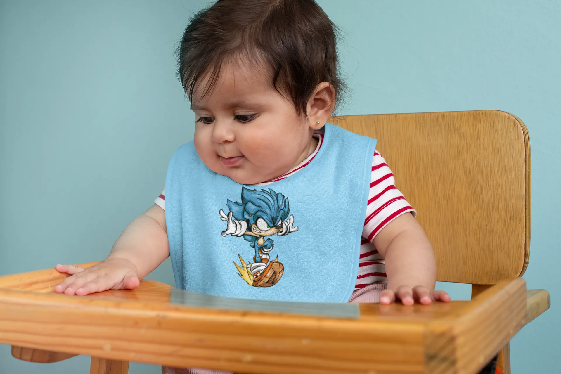 Sonic the Hedgehog Baby Bibs