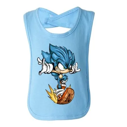 Sonic the Hedgehog Baby Bibs