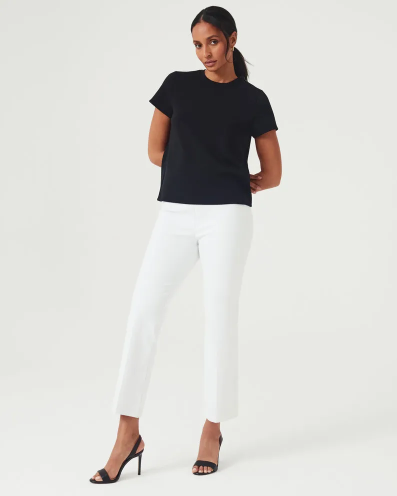 Spanx: On-the-Go Kick Flare Pant -  Classic White