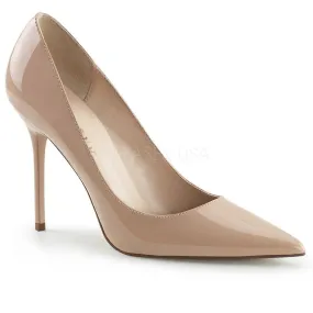 SS-CLASSIQUE-20 Pump  | Nude Patent