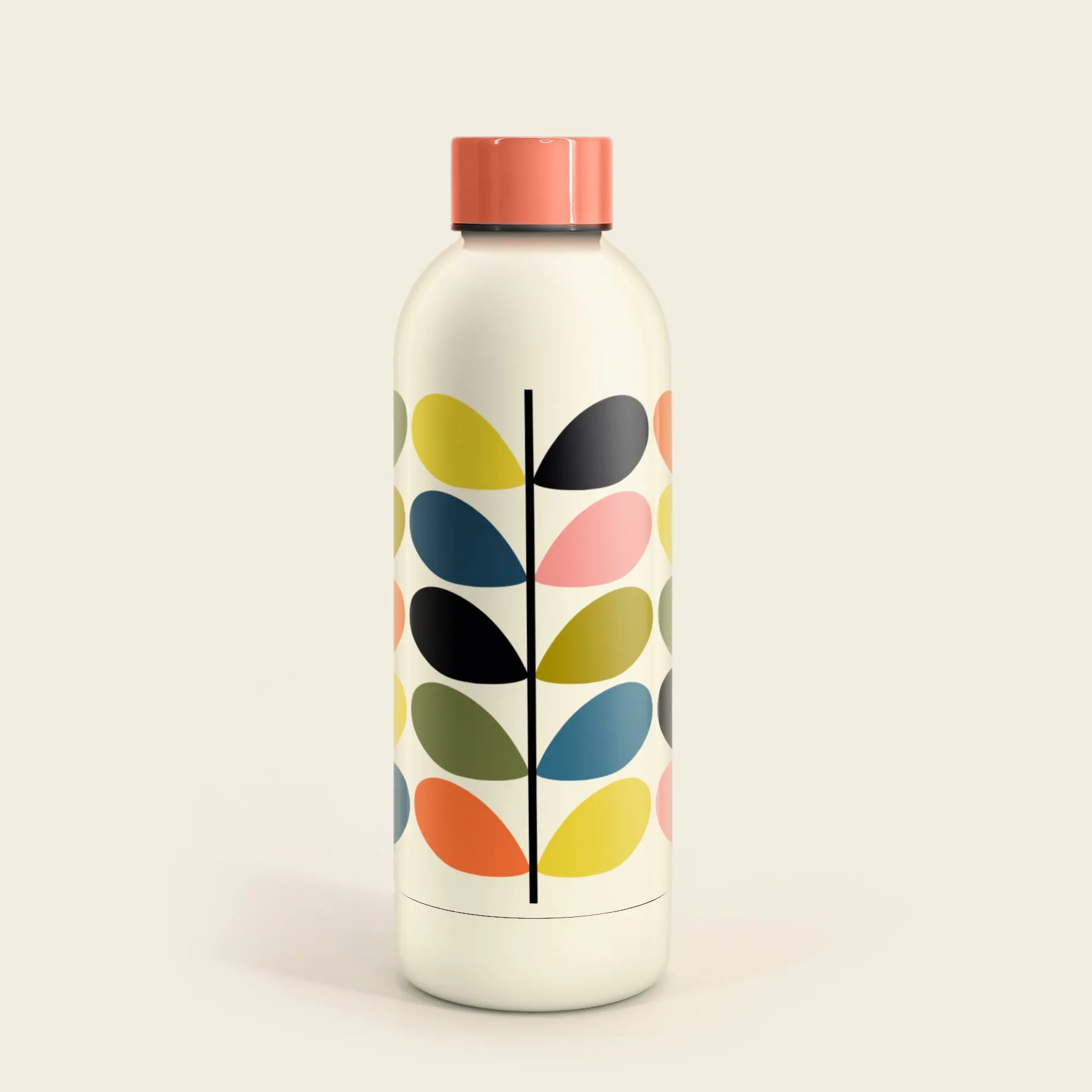 Stainless Steel Water Bottle - Bright Multi Stem