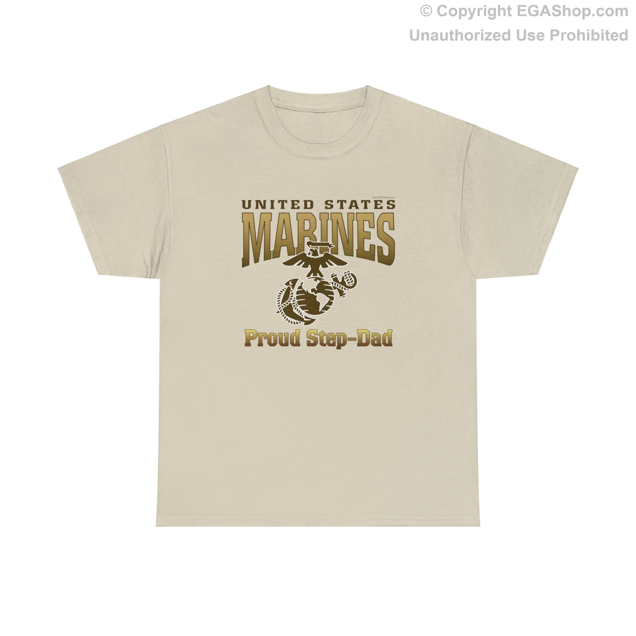 T-Shirt: United States Marines Proud Step-Dad