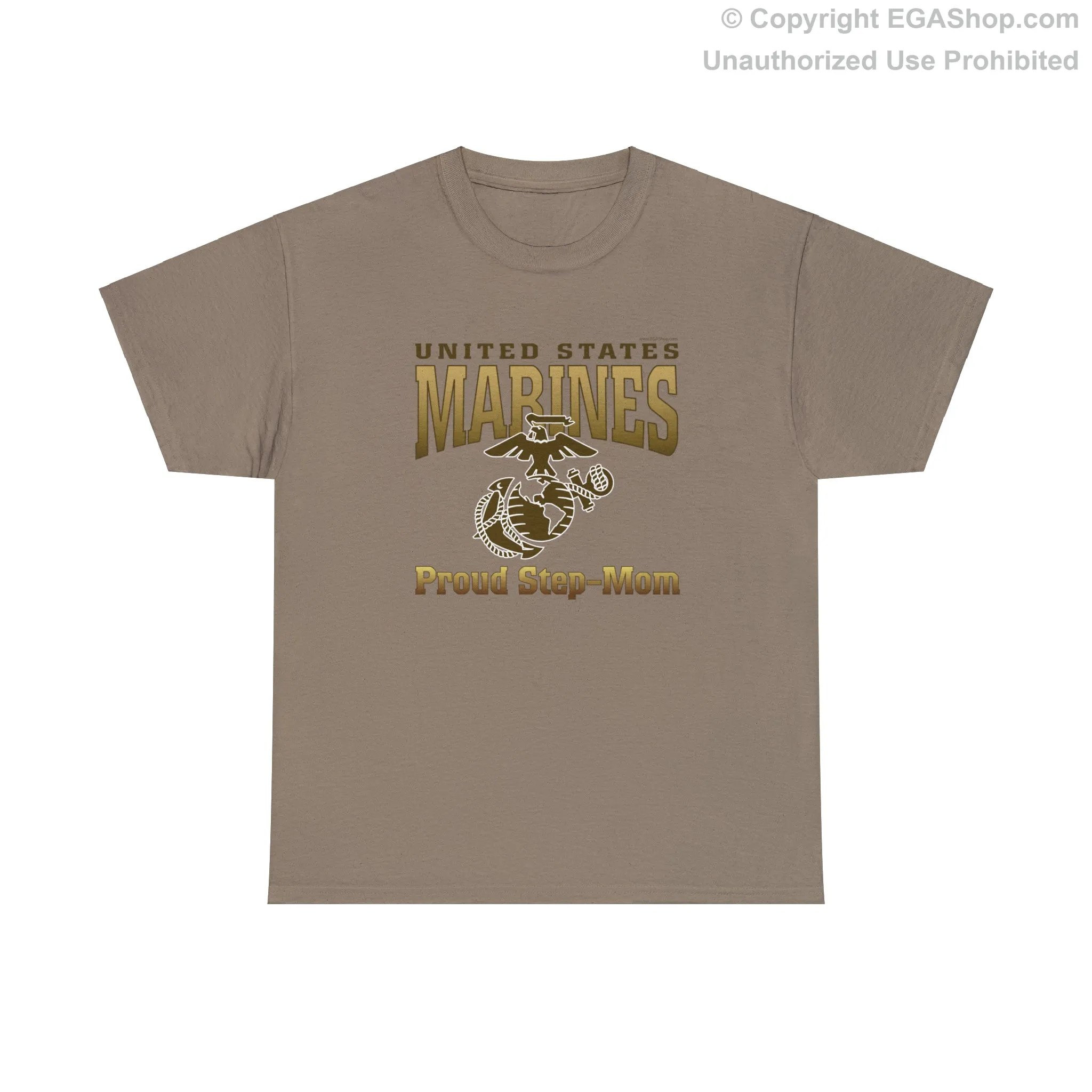 T-Shirt: United States Marines Proud Step-Mom