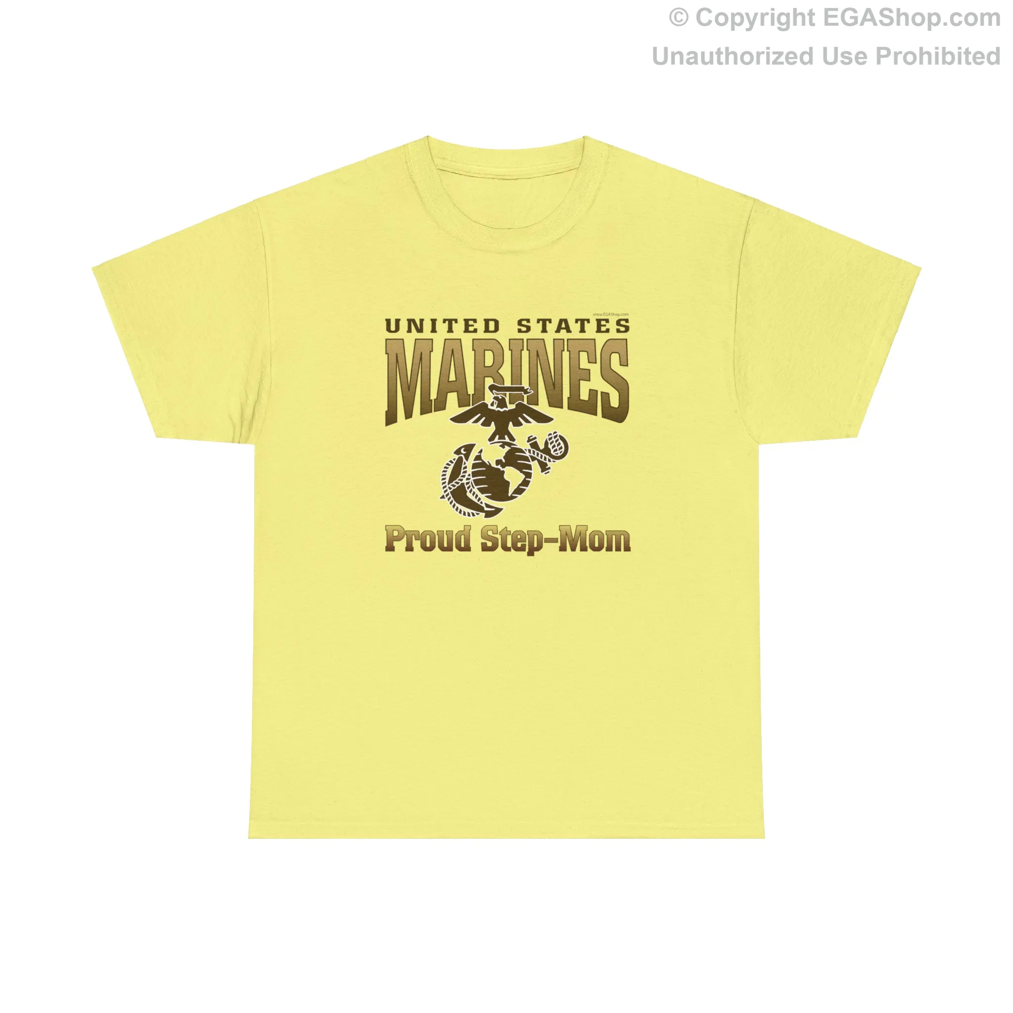 T-Shirt: United States Marines Proud Step-Mom