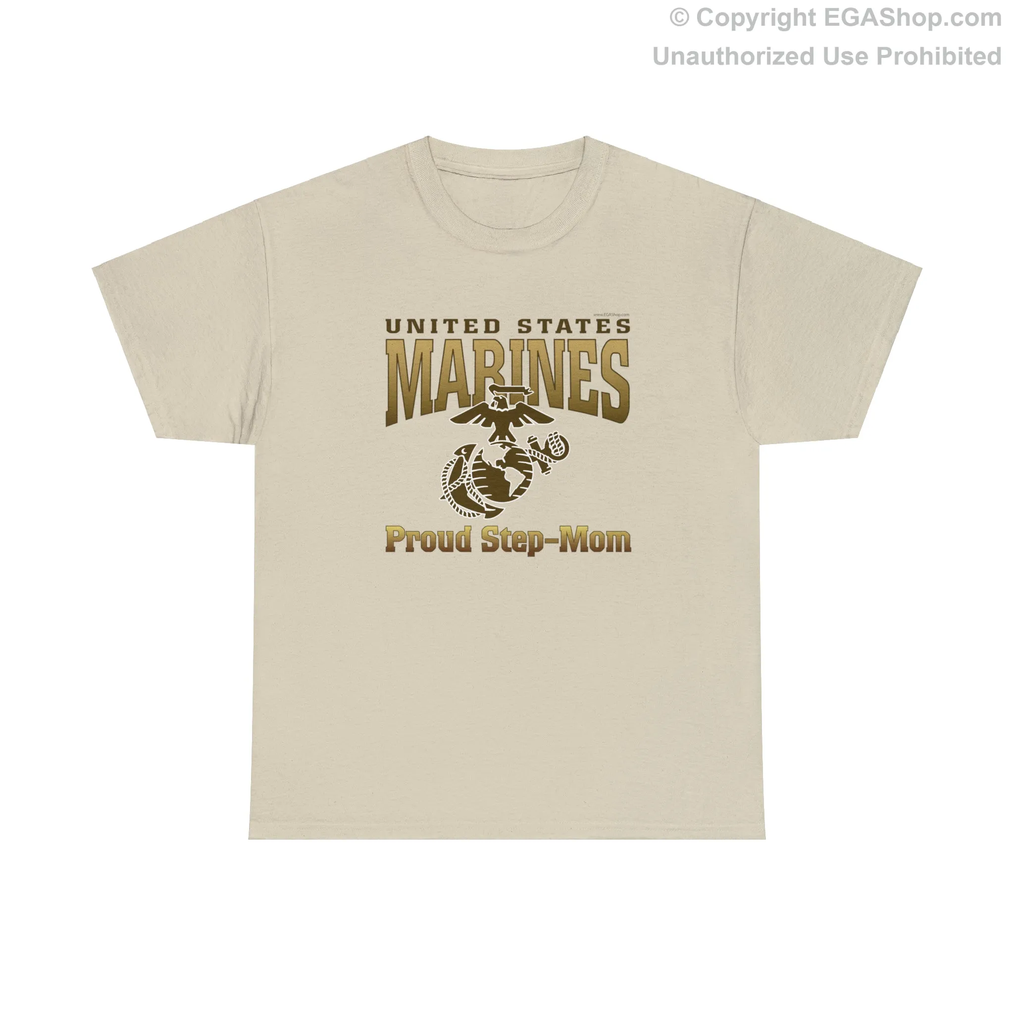 T-Shirt: United States Marines Proud Step-Mom