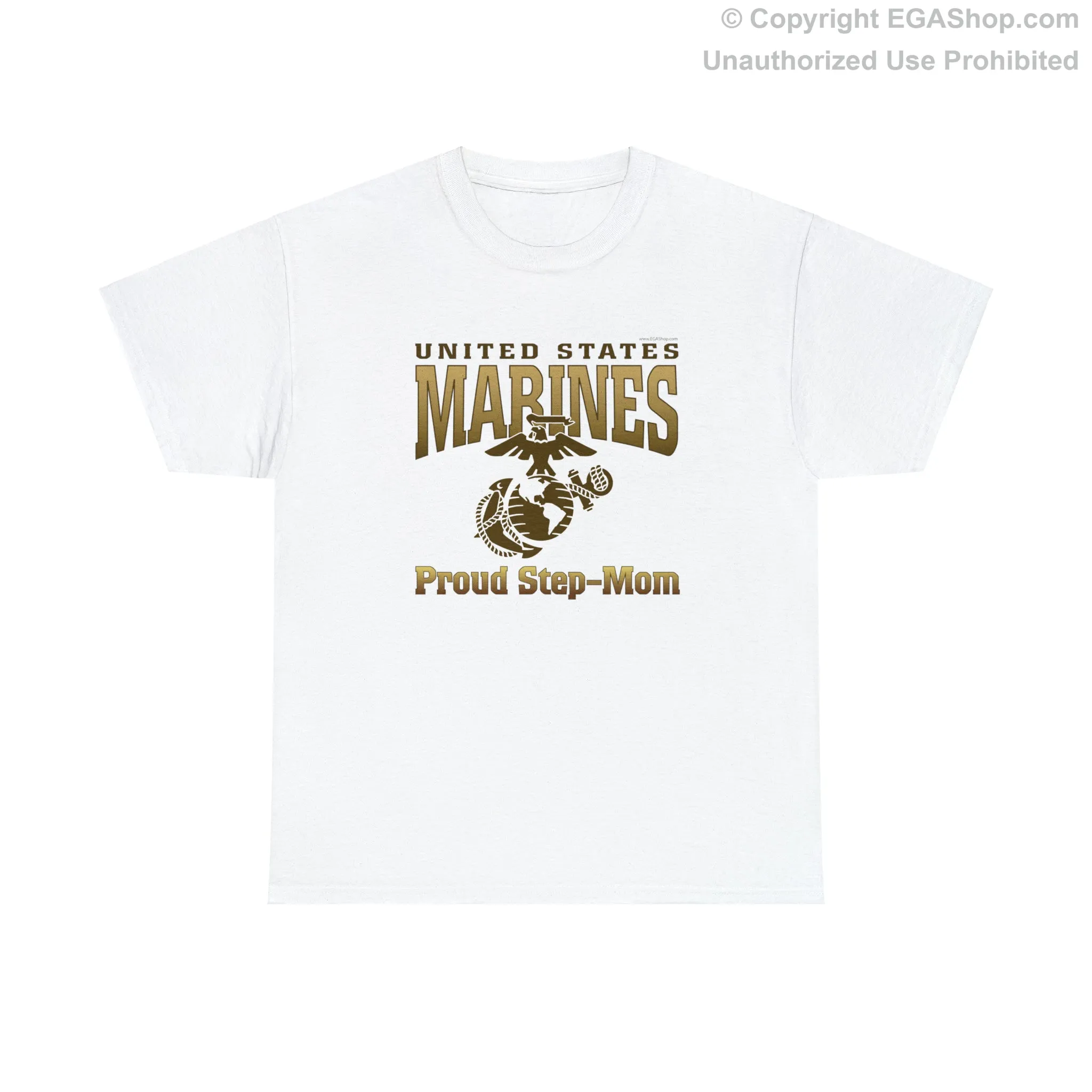 T-Shirt: United States Marines Proud Step-Mom