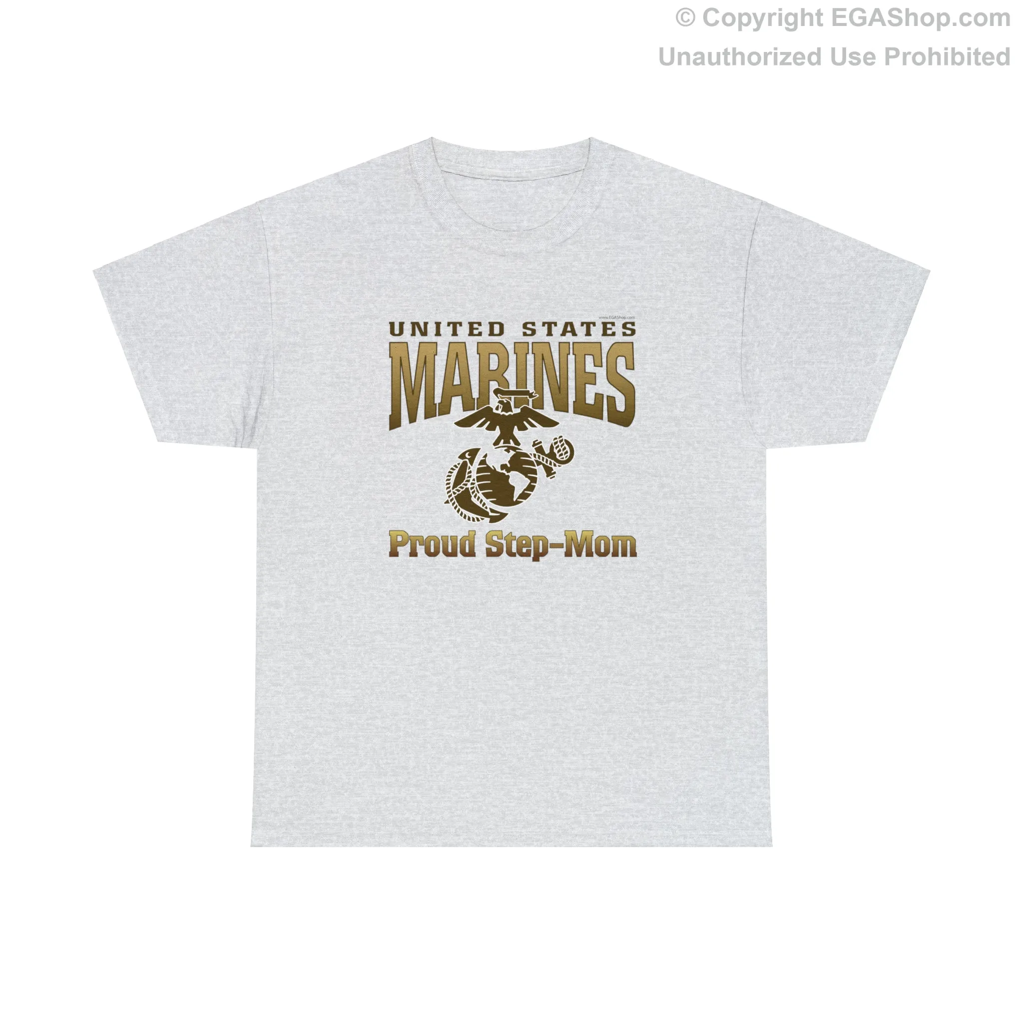 T-Shirt: United States Marines Proud Step-Mom