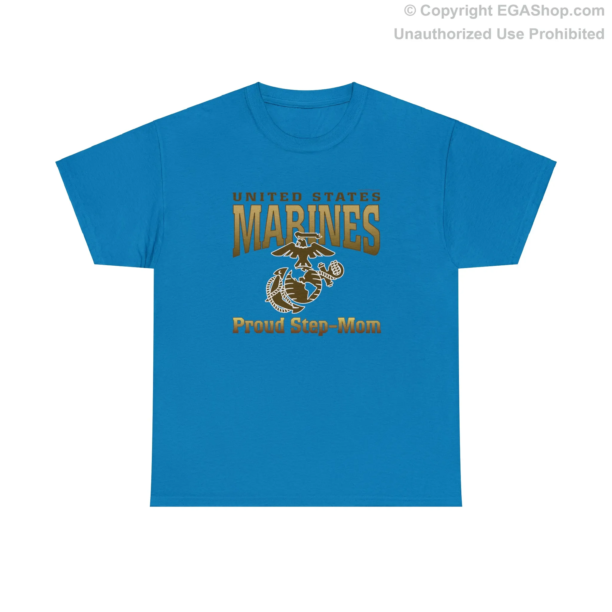 T-Shirt: United States Marines Proud Step-Mom