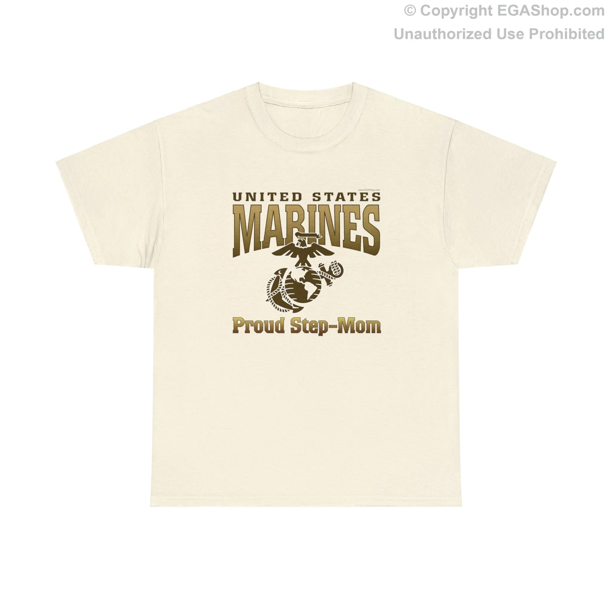 T-Shirt: United States Marines Proud Step-Mom