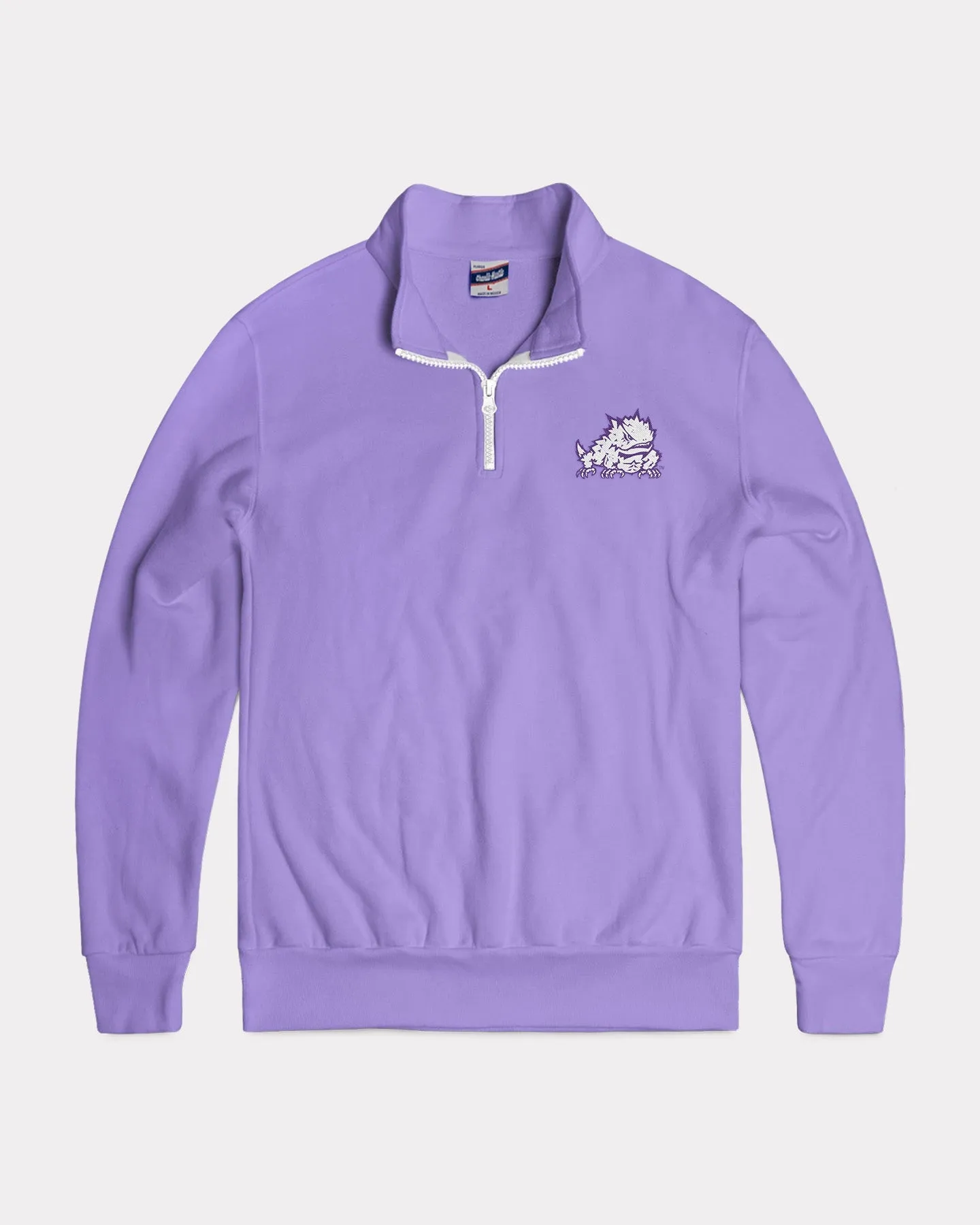 TCU Horned Frogs Lavender Quarter Zip