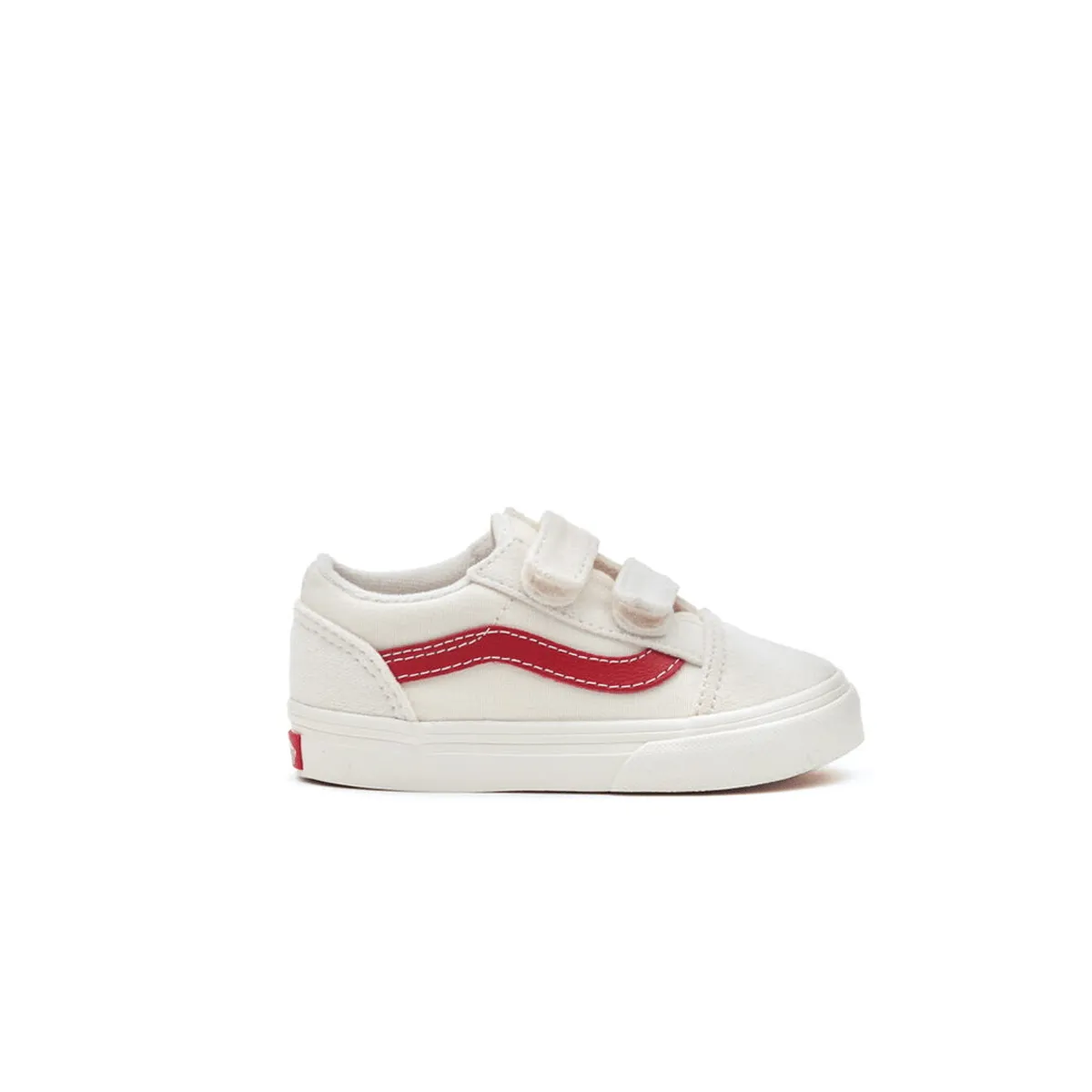 Toddler's Old Skool V 'Marshmallow Racing Red'