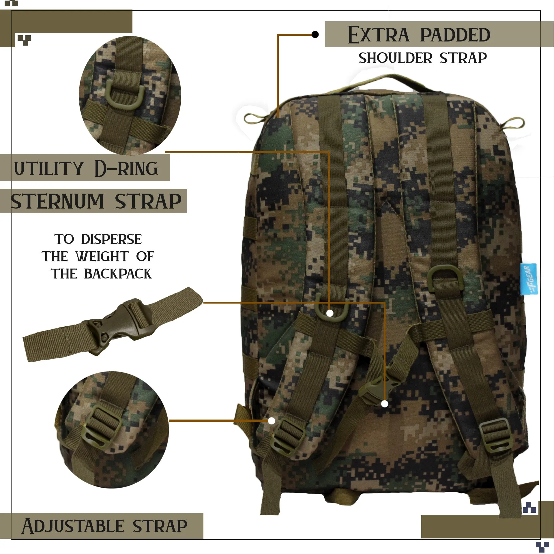 Tricoder 32L Marpat WL Digital Camo Backpack