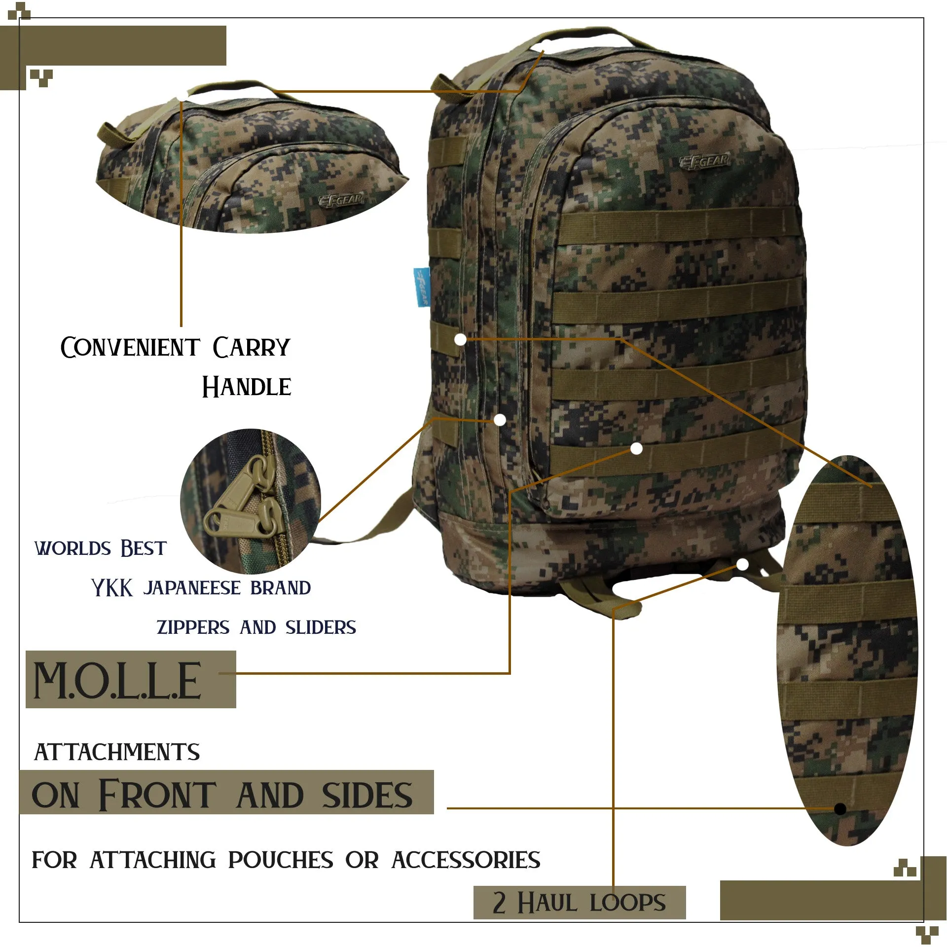 Tricoder 32L Marpat WL Digital Camo Backpack