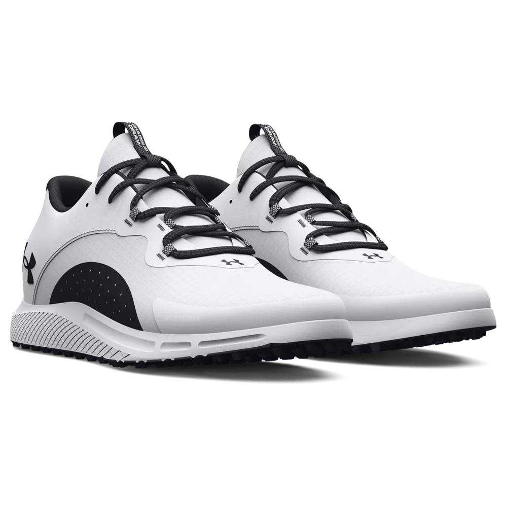 Under Armour Mens  Charged Draw 2 Spikeless Golf Shoes