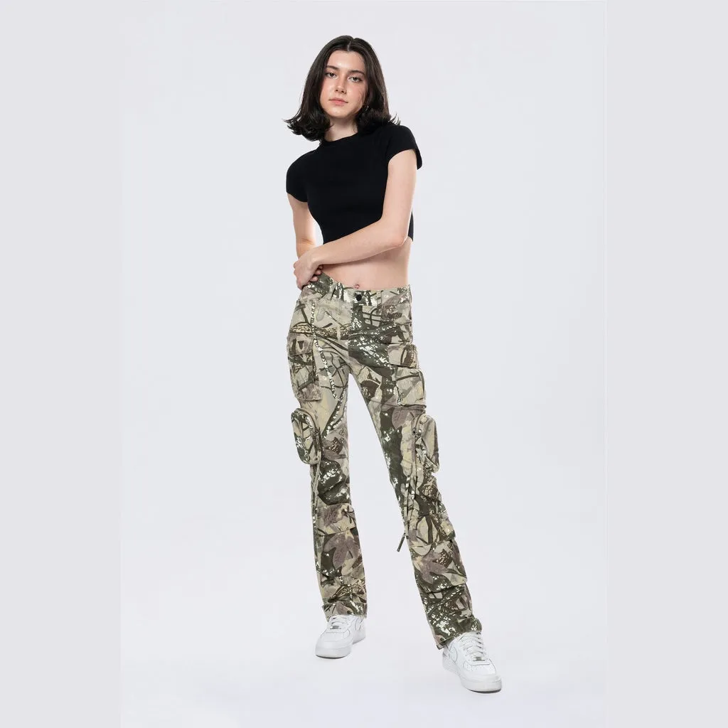 Utility Cargo Pants - Olive Hunting Camo