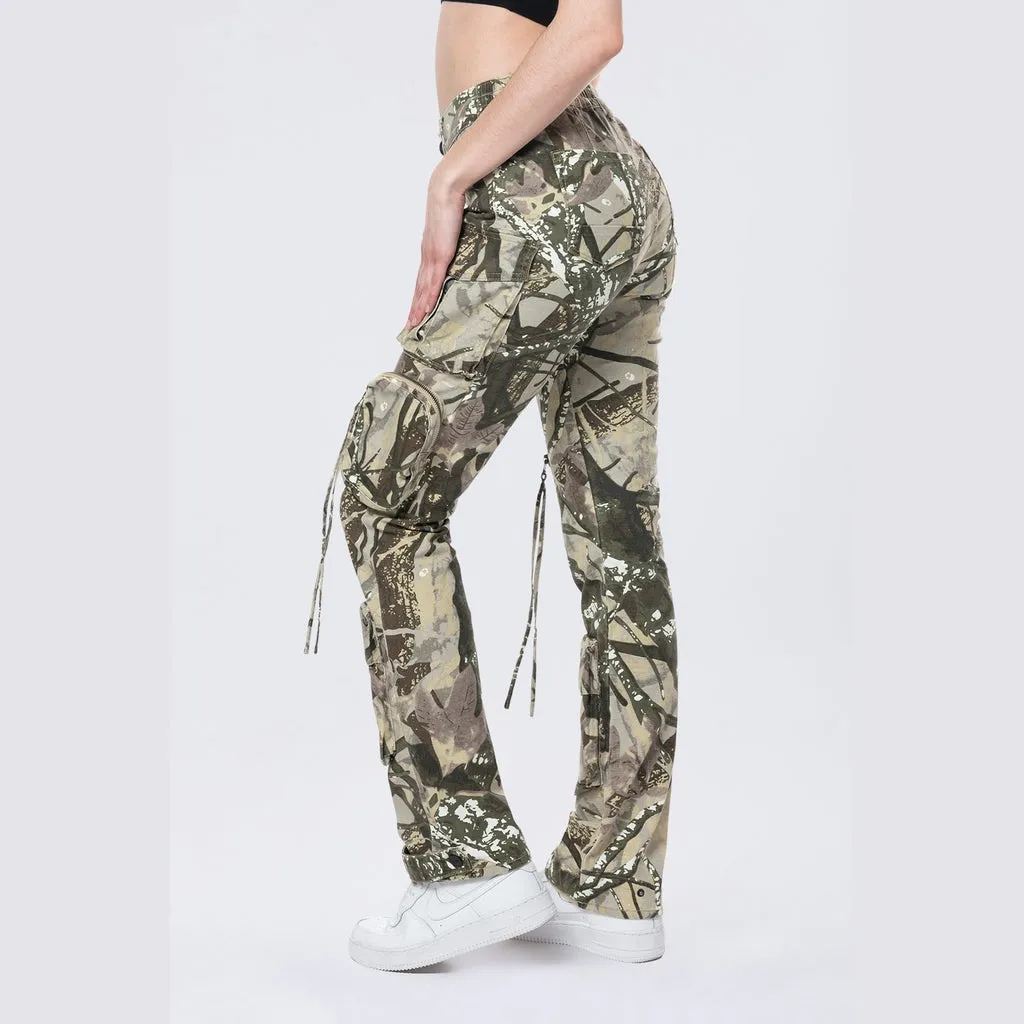 Utility Cargo Pants - Olive Hunting Camo