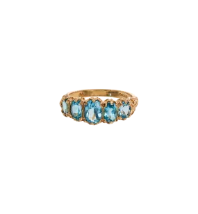 Vintage Topaz Royalty Ring