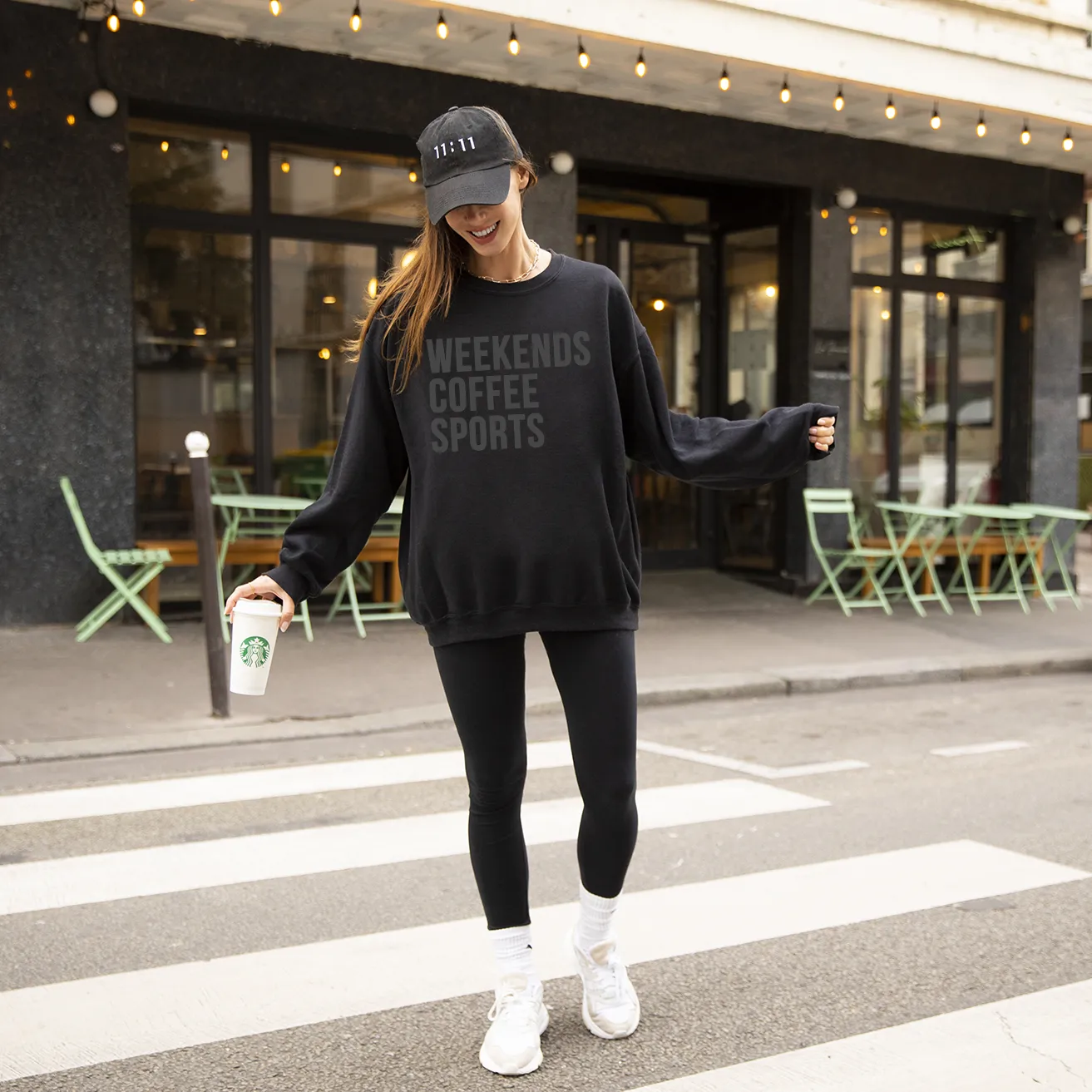 Weekends Coffee Sports Tee or Crewneck