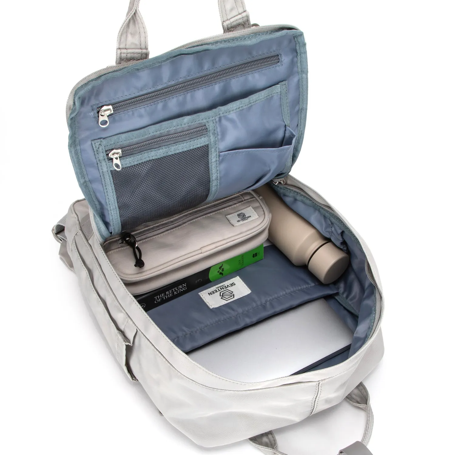 Wimbledon Backpack - Light Grey