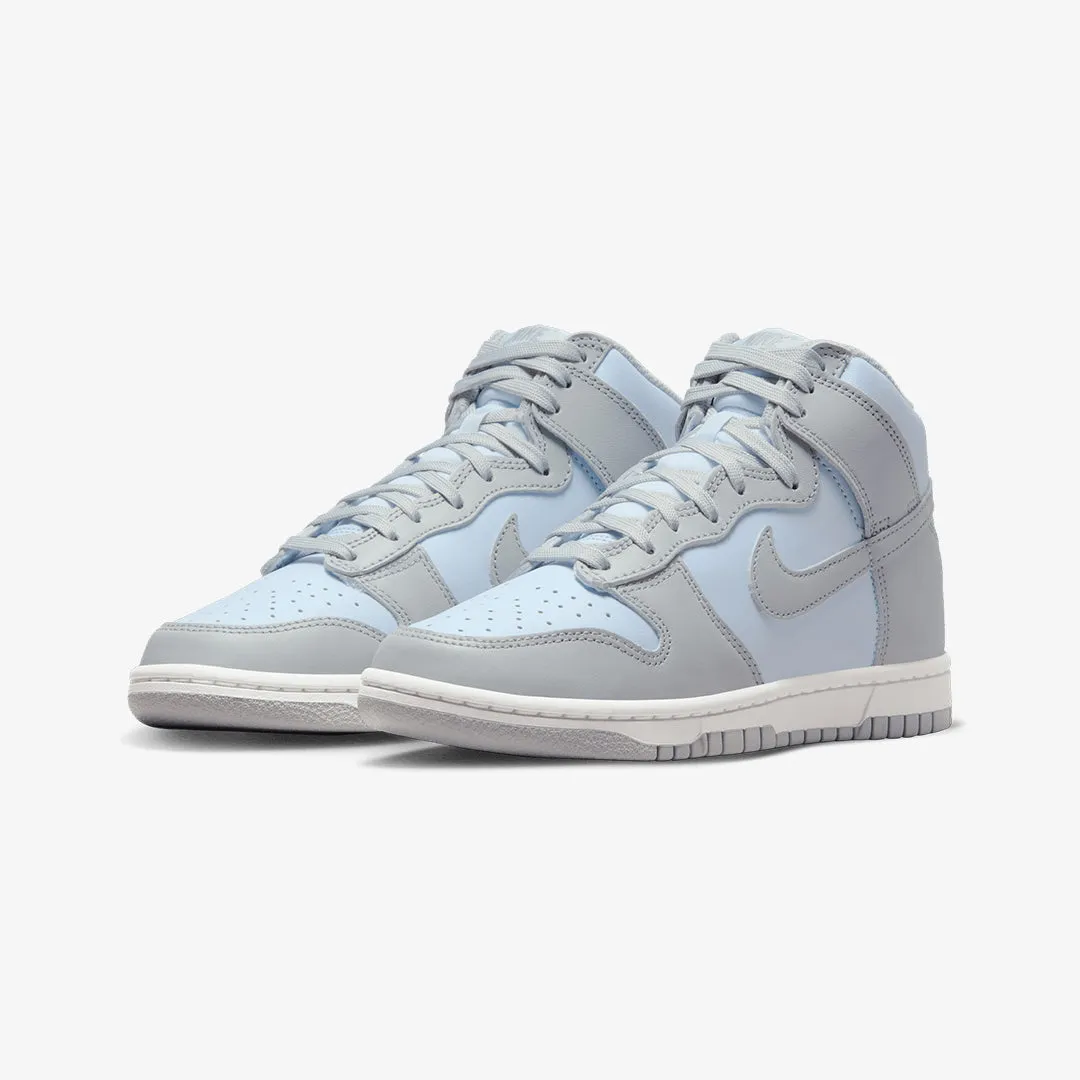 WMN'S DUNK HIGH 'BLUE TINT/LT SMOKE GREY-SUMMIT WHITE'