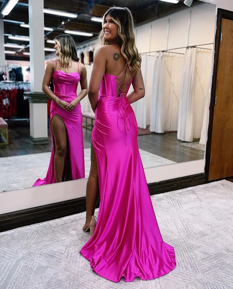 Women' Sling Prom Dress