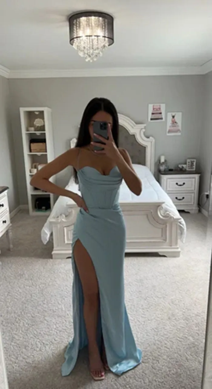 Women' Sling Prom Dress