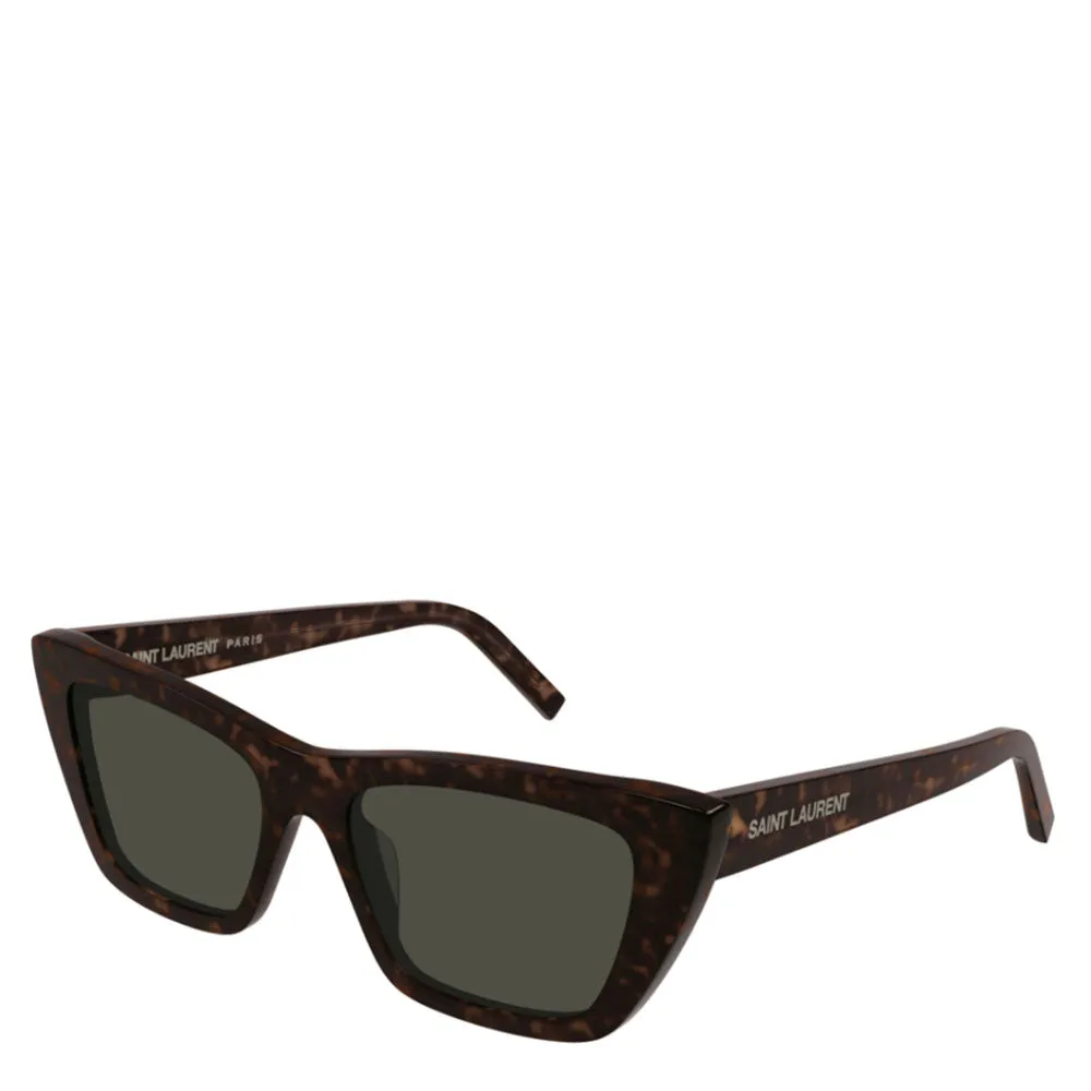 YSL SL276 Mica Large  Sunglasses, Havana