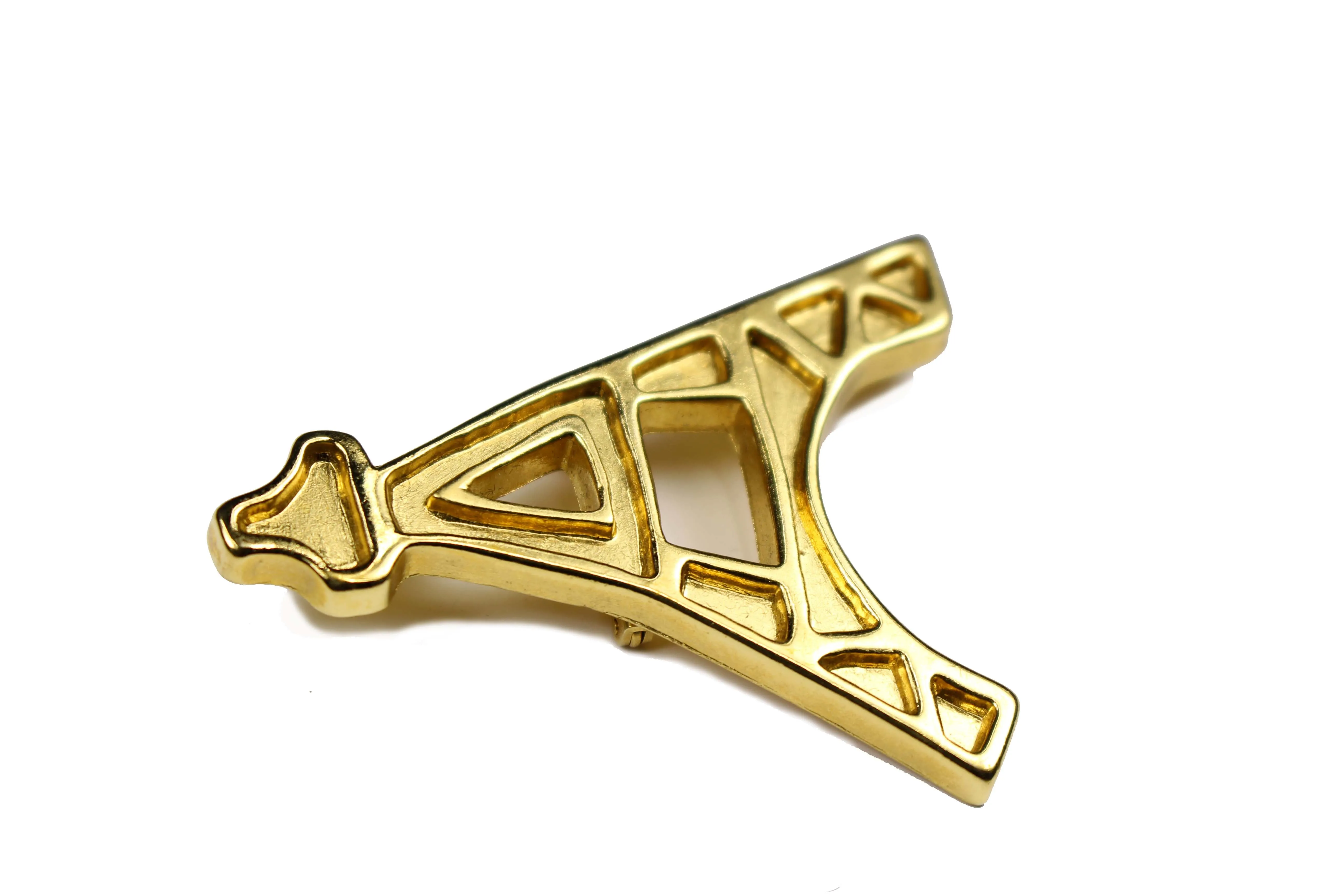 YVES SAINT LAURENT Eiffel Tower brooch